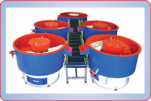 MULTIPLE VIBRATORY FINISHERS