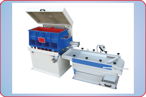 VIBRATORY FINISHER WITH AIR