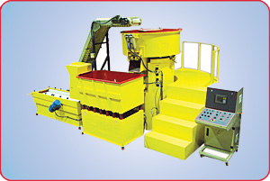 VIBRATORY SYSTEM WITH SPECIAL WORK PLATFORM